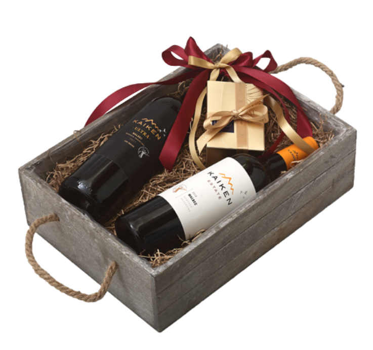 GIFT DOUBLE GREY BOX - MALBEC